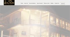 Desktop Screenshot of hotelhillpalace.org